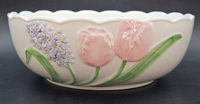 Otagiri Japan Handarbeit Mary Ann Baker Tulpe große Schale für Obst etc 22cm