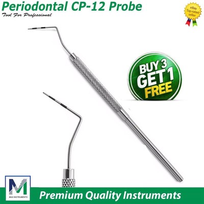 Dental CP-12 Examination Probes Periodontal Color Coated Marking Probe Hygiene