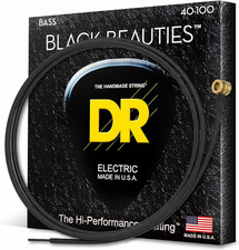BKB-40 Black Beauties Coated Steel Medium Bass Strings