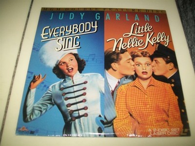 EVERYBODY SING/LITTLE NELLIE KELLY 2-Laserdisc LD BRAND NEW SEALED JUDY GARLAND!