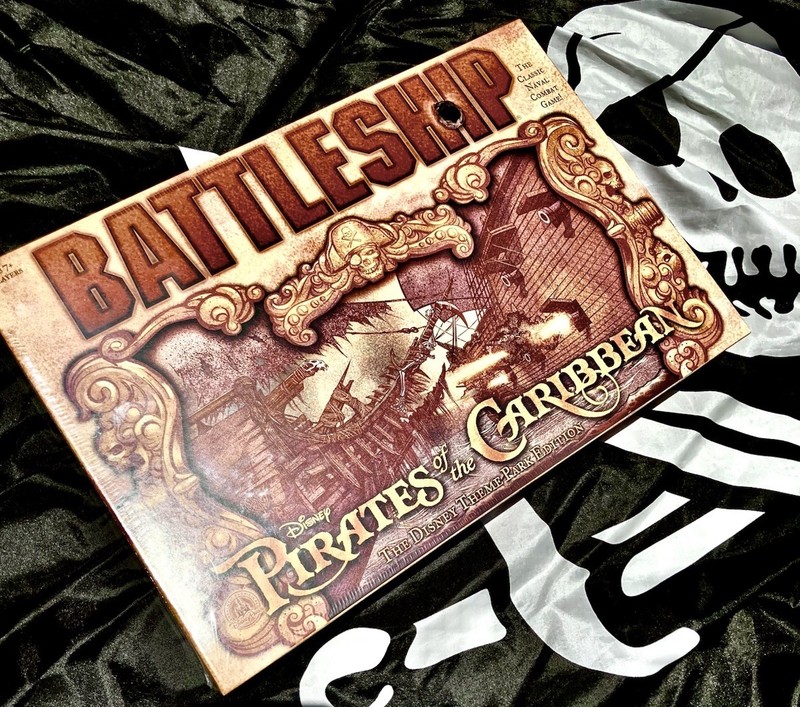 New Disney Theme Park Exclusive Edition Pirates of the Caribbean Battleship Game