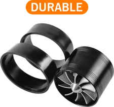 Accessories Car Cold Air Intake Filter Induction Kit Pipe Power Flow Hose BALCK