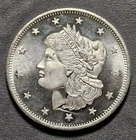 Vintage Silver Trade Unit "Morgan Dollar" 1 oz .999 Fine Silver Round