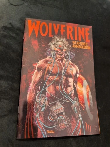 WOLVERINE WEAPONS OF ARMAGEDDON #1 FOIL DAN PANOSIAN X-MEN VARIANT