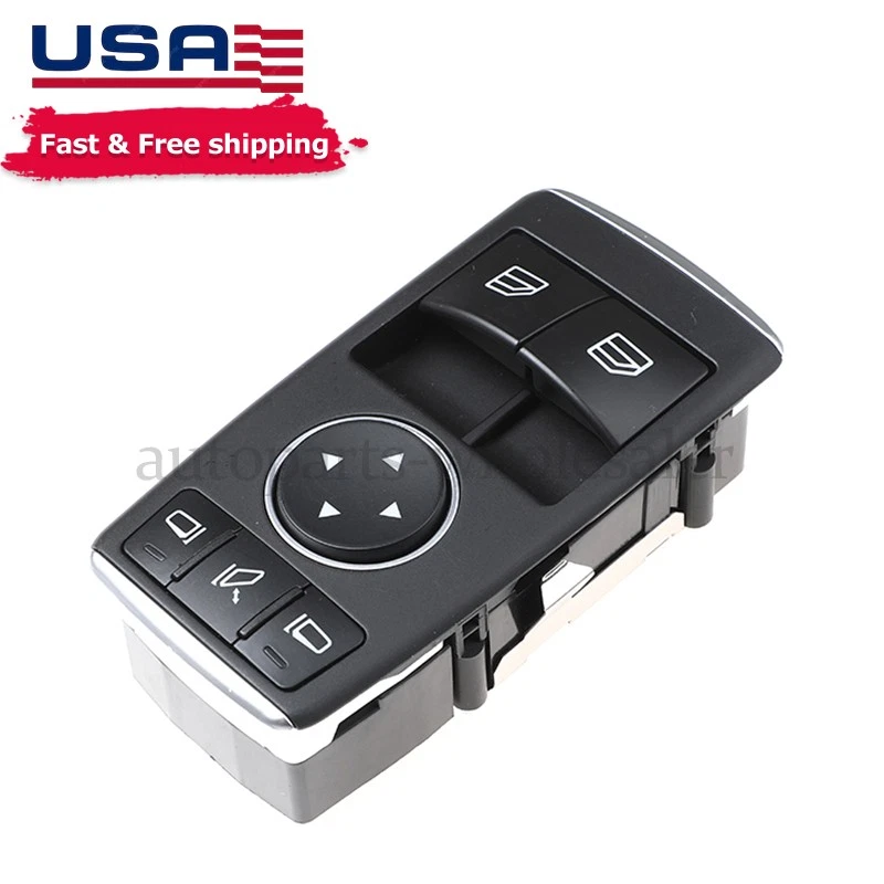 Переключатель стеклоподъемника переднего со стороны водителя для Mercedes-Benz C250 SL400 SL450 SL550 - Изображение 4 из 4