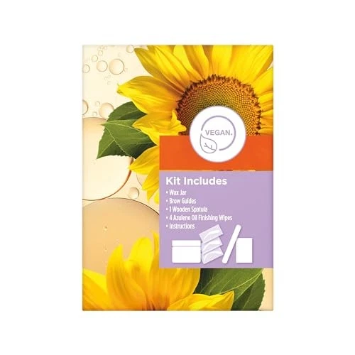 Kit de depilación Sally Hansen cera sin rayas para rostro cejas labios 1,2 OZ Foto 2 de 4