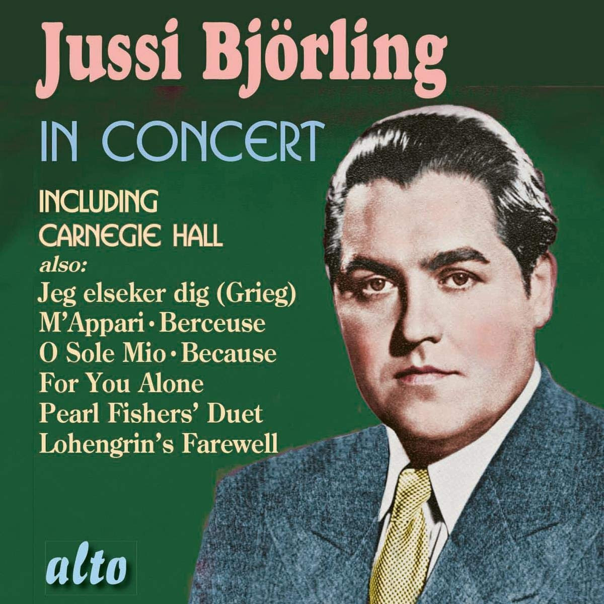 Юсси Бьерлинг Jussi Björling: in Concert (CD) (ИМПОРТ ИЗ Великобритании)