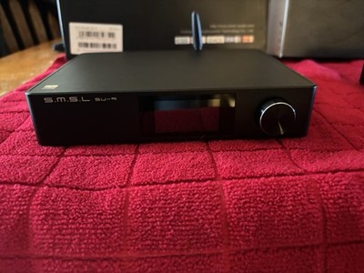 SMSL SU-9 Digital to Analog Converter Black USB Optical Coaxial XLR RCA
