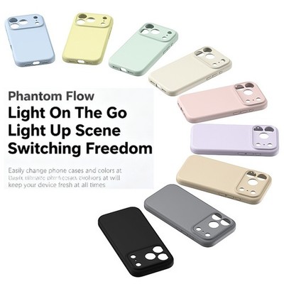 Liquid Silicone Case for iPhone 17Pro Max Solid Color Full-Body Protection Cover