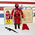 GI Joe Crimson Guard v1 1985 *100% COMPLETE w/Card, Near Mint!* Vintage Cobra
