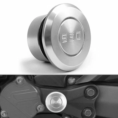 CNC Moto Frame Hole Cover Guard Silver Pour Yamaha T-max Tmax 530 2005-2016 AF A - Photo 1/4