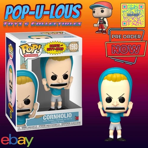 Funko Pop! Television Beavis and Butt-Head #1593 CORNHOLIO Vinyl Figure