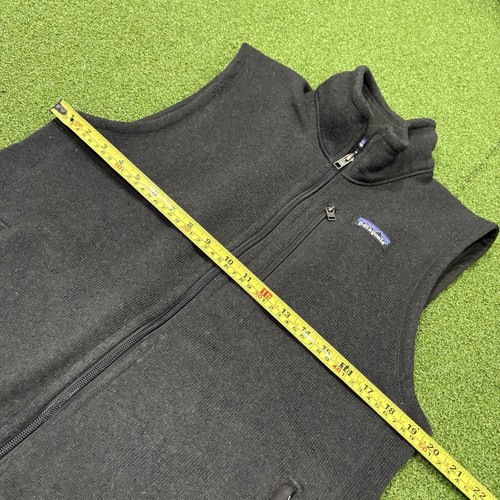 Patagonia Better Sweater Fleece Vest Mens Med Black Full Zip Sleeveless Outdoor - Picture 7 of 8