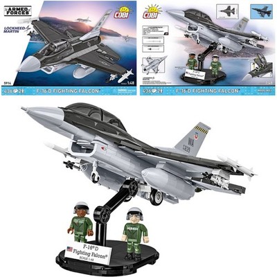 COBI 5914 Armed Forces F-16D Fighting Falcon 1:48 Klemmbaustein Set