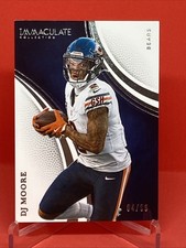 2025 Panini Immaculate Collection #6 - D.J. Moore 4/99 Chicago Bears