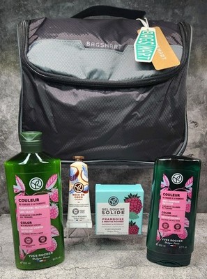 Yves Rocher Self Care Bundle BAGSMART Bag + Hair Care + Hand Cream + Shower Gel