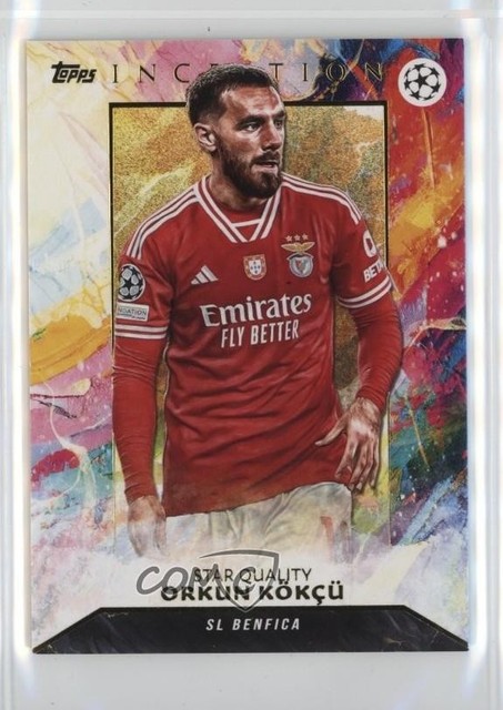 2023 Topps Inception UEFA Club Competitions Star Quality Orkun Kokcu Kökçü 04uh