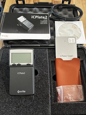 X-Rite iCPlate 2 CTP Plate Reader and Digital Microscope Litho Meter