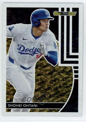 2024 Topps Update Topps Black Gold Shohei Ohtani #BG-1 1o6f