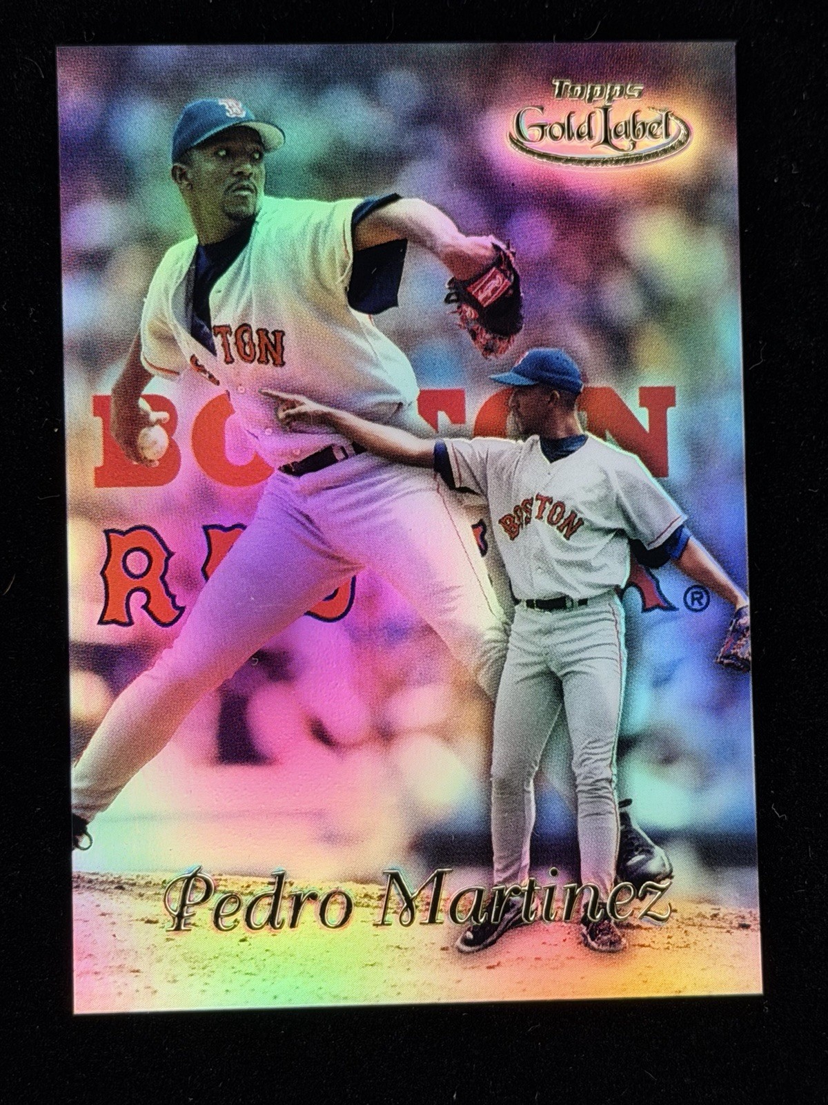 1999 Topps Gold Label #44 Class 3 Refractor PEDRO MARTINEZ Boston Red Sox NM