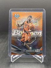 2022-23 Bowman U Best Basketball Avery Anderson Orange Refractor 25/25 #38