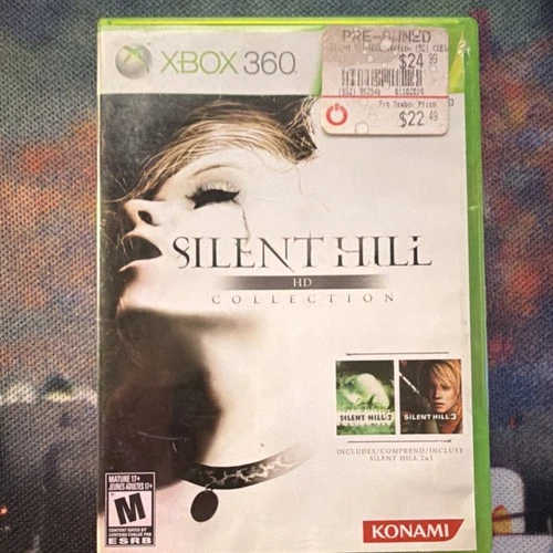 Konami Silent Hill HD Collection Xbox 360 NTSC-U/C Survival Horror Manual