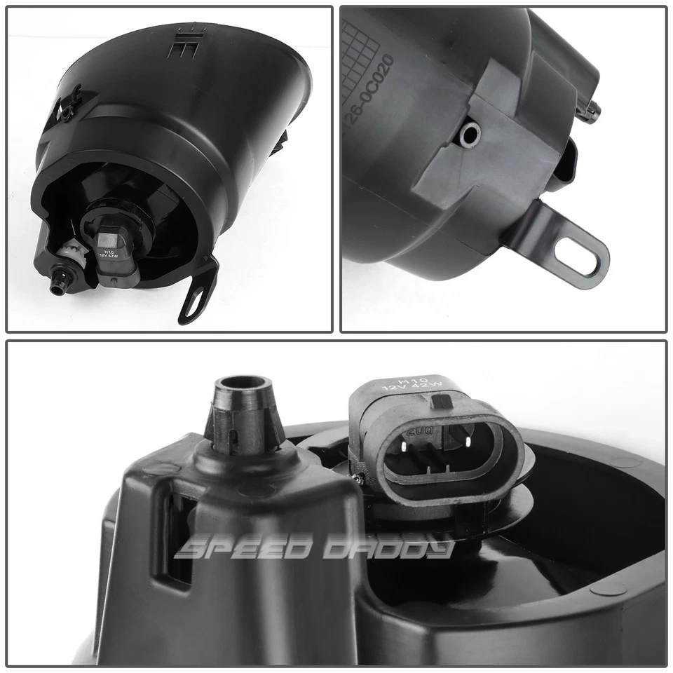 适用于 07-13 丰田 TUNDRA 拾音器 透明镜头 OE 驾驶对雾灯 + 开关 — 第 3/4 张图片