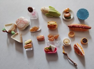 Vintage And New Dollhouse Miniature Food Mixed Lot