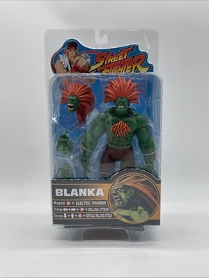 Street Fighter 2 Series 2 Blanka Action Figure NEW 2005 Green/Orange Sota Toys#2