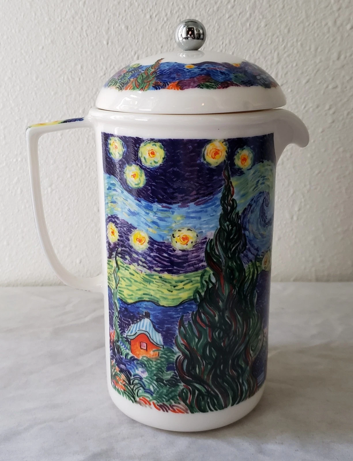 Chaleur Masters Collection 36 oz Starry Night French Press Carafe Van Gogh
Opens in a new window or