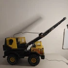 Tonka mighty crane, Vtg 1980's Tonka Turbo Diesel Clam Bucket Crane Truck