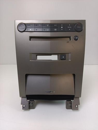 2004-2006 NISSAN MAXIMA Climate Control w/ Silver Bezel Dash Center Console