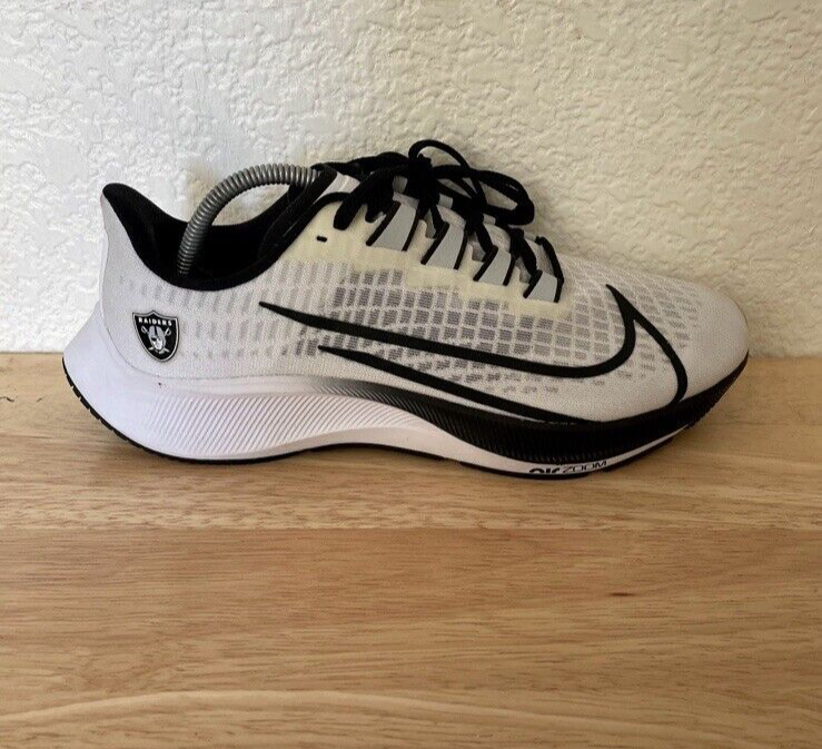 Women Sz Nike Air Zoom Pegasus 37 Las Vegas Raiders Shoes