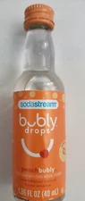 SodaStream - Bubly Drops - PEACH - Unsweetened Natural Flavor - Exp 8/2026