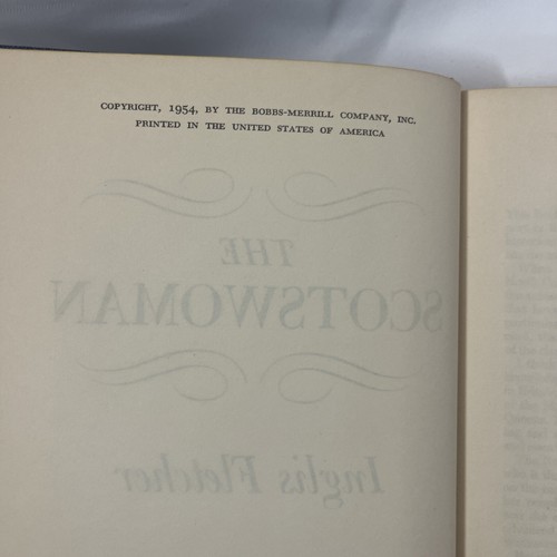 Vintage The Scotswoman von Inglis Fletcher, 1954 Hardcover - Bild 10 von 11