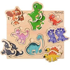 PikatoyZ® Puzzle Bambini 2 Anni – Giochi in Legno 1 Anno – Idea Regalo per Bimbo