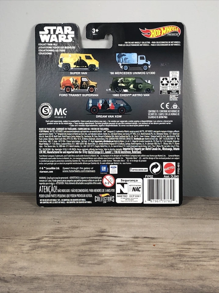 Ford Transit Van Boba Fett B13 2019 Hot Wheels Star Wars Pop Culture Series #3 Foto 4 de 4