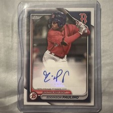 2024 Bowman - Paper Prospect Retail Autographs #PPRA-EP Eddinson Paulino (AU, RC