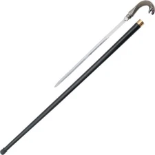 Walking cane Cobra Handle Sword/Dagger Walking Stick, 34"