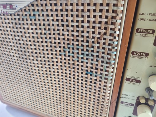 Vintage Ashdown Acoustic Radiator 1 Verstärker - getestet funktioniert - Lautsprecherkegel gerissen - Bild 7 von 13