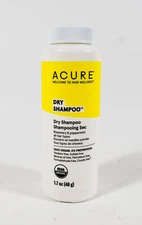 ACURE Dry Shampoo Rosemary & Peppermint Vegan USDA Organic 1.7 oz