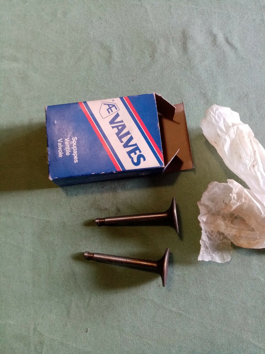 Jeu De 2 Soupapes D'admission Pour Citroën 2CV 425 AZ / AZU - Neuf D'époque (pièce Vintage)