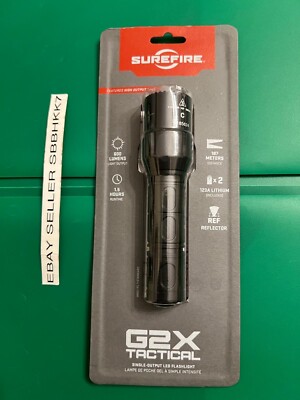 Surefire G2X Tactical 600 Lumen High Single Output LED Flashlight  New