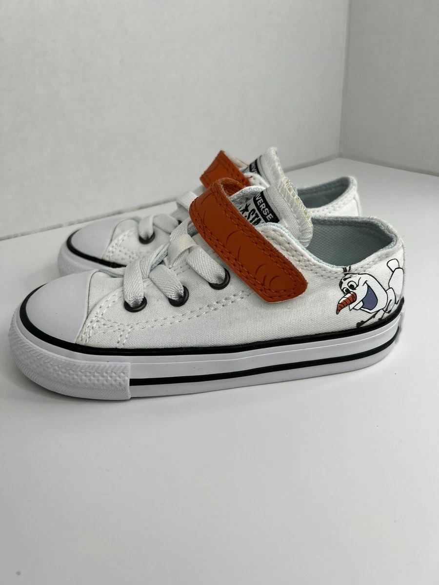 Disney Converse Kids Frozen Olaf White Shoes Size 7 767348f aa71