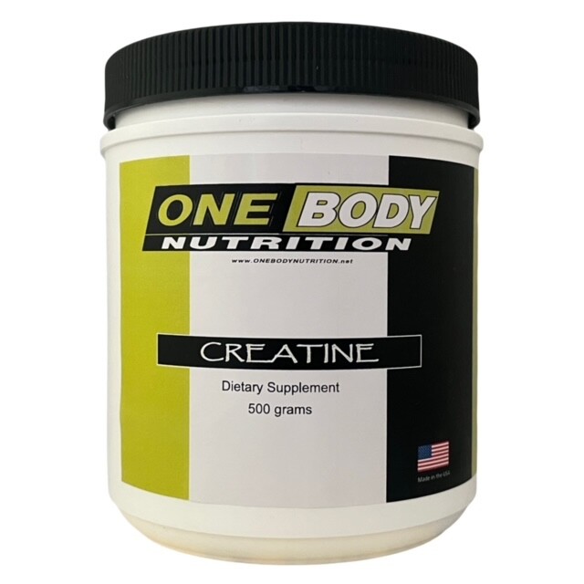 CREATINE MONOHYDRATE POWDER  - 100% PHARMACEUTICAL GRADE - 500 GRAMS