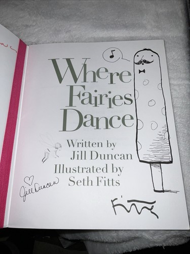 Where Fairies Dance Autographed Copy!! Signed By The Author & The illustrator - Picture 7 of 24