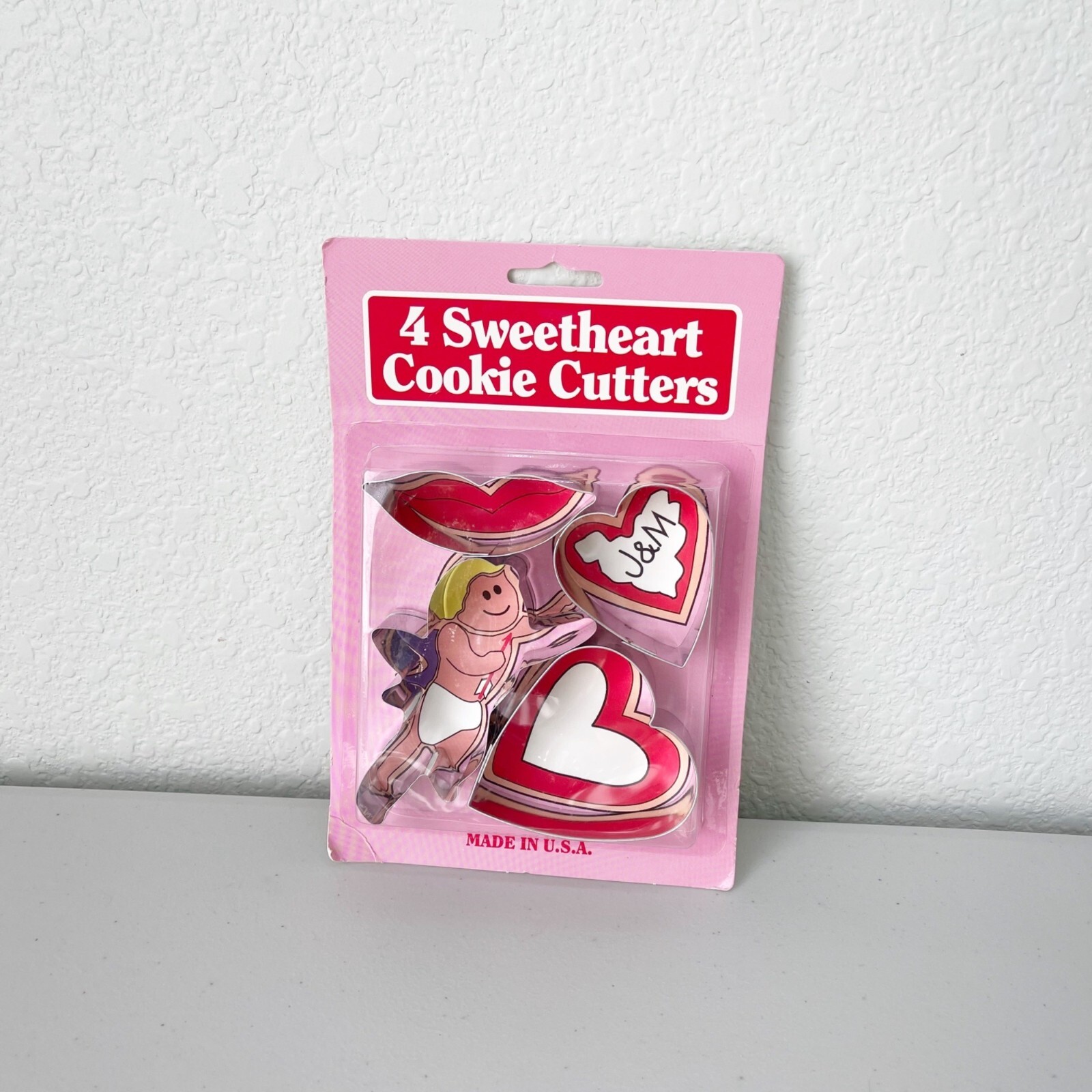 VTG Fox Run Craftsmen USA Made Sweetheart Valentine Cookie Cutters 4 Count NEW