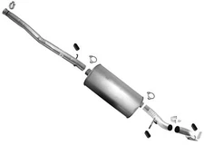 Exhaust System Muffler Tail Pipe For Silverado 1500 09-13 4.8L 143.5" Wheelbase
