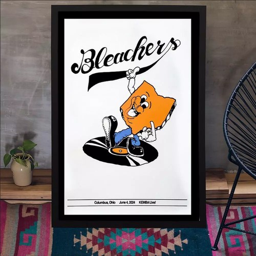 Bleachers Poster Tour In Columbus, OH On June 4 2024 Wall Art Home