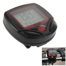 Bike Bicycle Cycling LCD Computer Odometer Speed Speedometer Waterproof A3GS